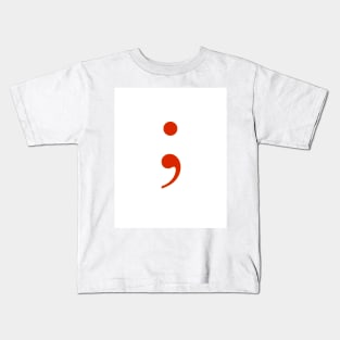 Semicolon Kids T-Shirt